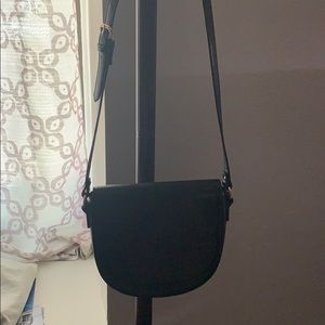 Black medium flap bag. Slightly used